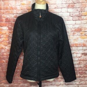 Predator Mountain Wear Black Lightweight Quilted Ski Jacket